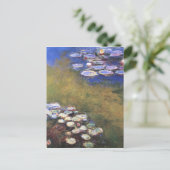Water Lilies, Claude Monet Briefkaart (Staand voorkant)
