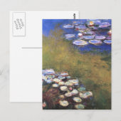 Water Lilies, Claude Monet Briefkaart (Voorkant / Achterkant)