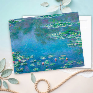 Water Lilies, Claude Monet Briefkaart