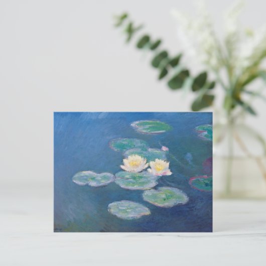 Water Lilies - Claude Monet Briefkaart (Staand voorkant)