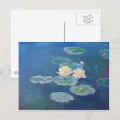 Water Lilies - Claude Monet Briefkaart (Voorkant / Achterkant)
