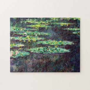 Water Lilies Claude Monet cool, oud, meester, mast Legpuzzel