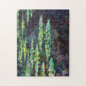Water Lilies Claude Monet cool, oud, meester, mast Legpuzzel (Verticaal)
