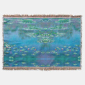 Water Lilies, Claude Monet Deken (Voorkant)