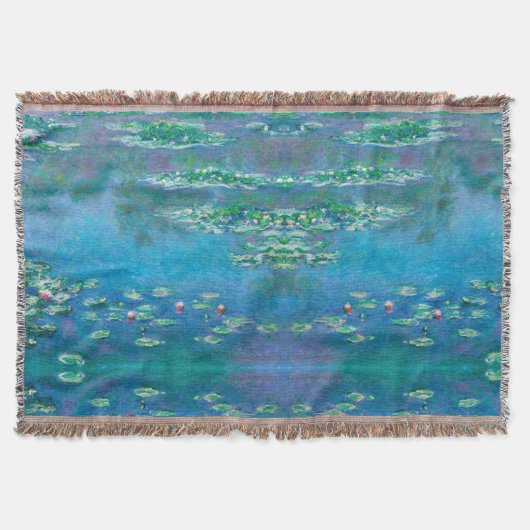 Water Lilies, Claude Monet Deken (Voorkant)