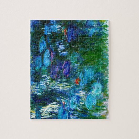 Water Lilies Claude Monet Fine Art Legpuzzel (Verticaal)