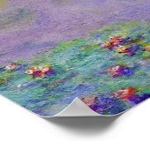 Water Lilies Claude Monet Fine Art Poster (Hoek)