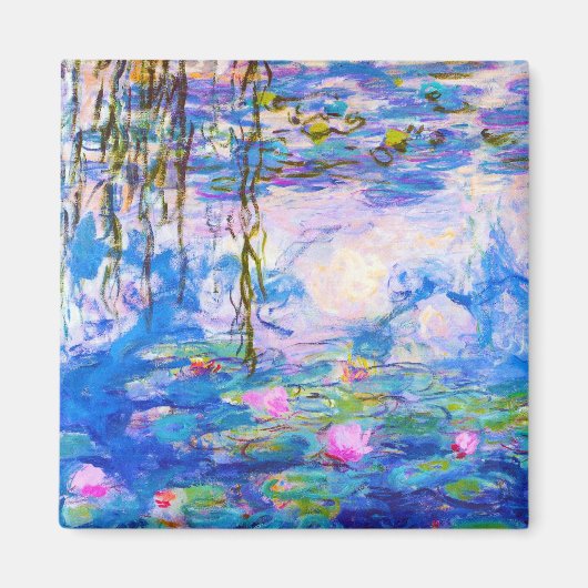 Water Lilies Claude Monet Magneet (Voorkant)