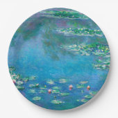 Water Lilies, Claude Monet Papieren Bordje (Voorkant)