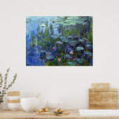 Water Lilies, Claude Monet Poster (Keuken)