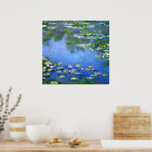 Water Lilies, Claude Monet Poster (Keuken)