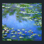 Water Lilies, Claude Monet Poster<br><div class="desc">Waterlelies. Claude Monet (1840 - 1926) was de oprichter van het Franse impressionistische schilderij en de meest consistente en proliënte van de filosofie van de beweging om de perceptie van de beweging vóór de natuur uit te drukken, met name wat betreft het schilderen van het plein-air landschap. De term 'indrukwekkend'...</div>