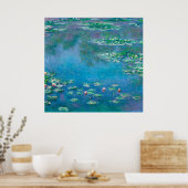 Water Lilies, Claude Monet Poster (Keuken)