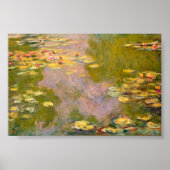 Water Lilies - Claude Monet Poster (Voorkant)