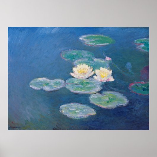 Water Lilies - Claude Monet Poster (Voorkant)