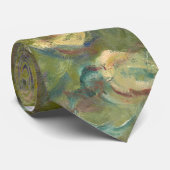 Water Lilies - Claude Monet Stropdas (Opgerold)