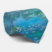 Water Lilies, Claude Monet Stropdas (Opgerold)