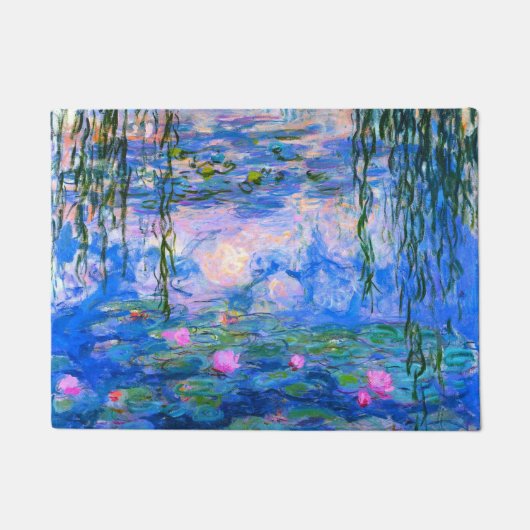 Water Lilies Claude Monet teruggezet Deurmat (Voorkant)