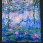 Water Lilies Claude Monet teruggezet Douchegordijn<br><div class="desc">Water Lilies Claude Monet teruggezet</div>