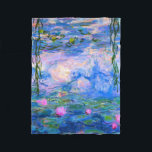 Water Lilies Claude Monet teruggezet Fleece Deken<br><div class="desc">Water Lilies Claude Monet teruggezet</div>