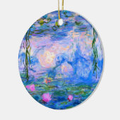 Water Lilies Claude Monet teruggezet Keramisch Ornament (Links)