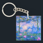 Water Lilies Claude Monet teruggezet Sleutelhanger<br><div class="desc">Water Lilies Claude Monet teruggezet</div>