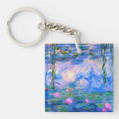Water Lilies Claude Monet teruggezet Sleutelhanger (voorkant)