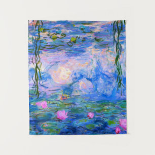 Water Lilies Claude Monet teruggezet Wandkleed
