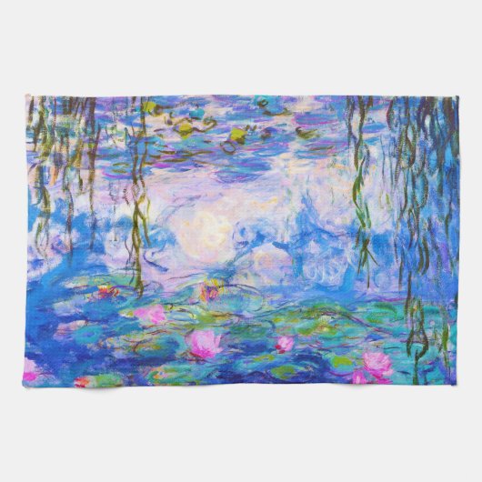 Water Lilies Claude Monet Theedoek (Horizontaal)
