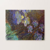 Water Lilies en Agapanthus Monet Fine Art Legpuzzel (Horizontaal)
