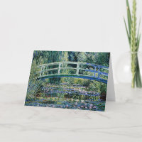 "Water Lilies en Japanse brug"