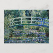 Water Lilies en Japanse brug Briefkaart (Voorkant)