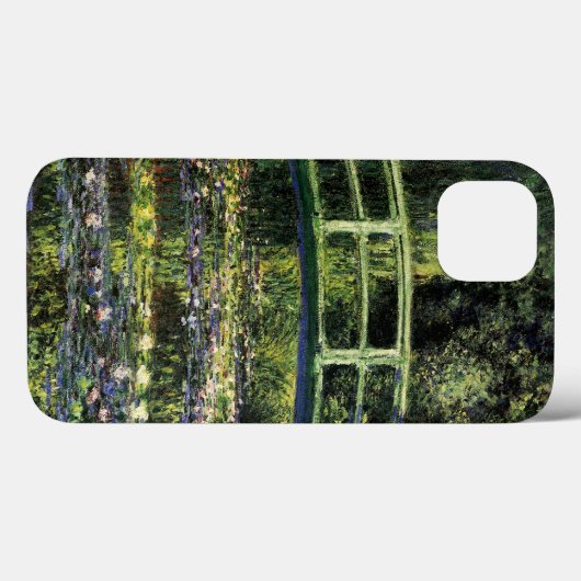Water Lilies en Japanse brug Case-Mate iPhone Case (Achterkant (horizontaal))