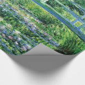 Water Lilies en Japanse brug, Claude Monet Cadeaupapier (Hoek)