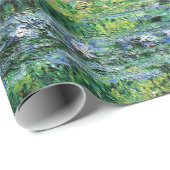 Water Lilies en Japanse brug, Claude Monet Cadeaupapier (Rol Hoek)