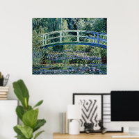 Water Lilies en Japanse brug