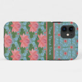 Water Lilies en libellen: iPhone 5/5s Hoesje (Achterkant (horizontaal))