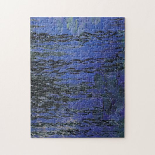 Water Lilies en Wonende Wilde Branches - Monet Legpuzzel (Verticaal)