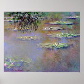 Water Lilies Impressionism Poster (Voorkant)