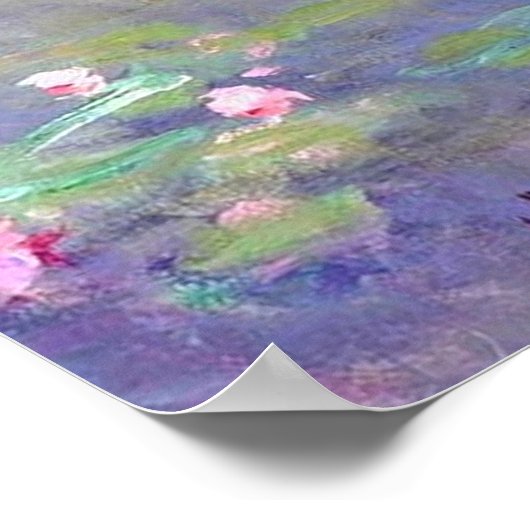 Water Lilies Impressionism Poster (Hoek)