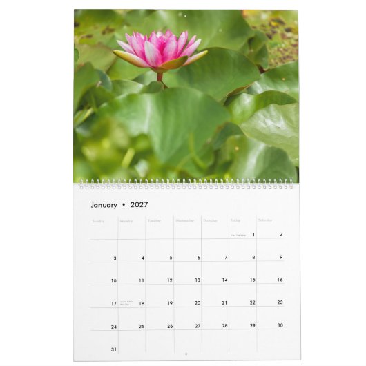 Water Lilies Kalender (Jan 2027)