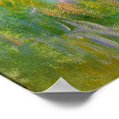 Water Lilies - Le Bassin des Nympheas door Monet Poster (Hoek)