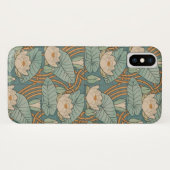 Water Lilies Lily Art Nouveau Natuur Case-Mate iPhone Case (Achterkant (horizontaal))