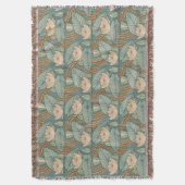 Water Lilies Lily Art Nouveau Natuur Deken (Voorkant Verticaal)