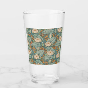Water Lilies Lily Art Nouveau Natuur Glas