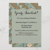 Water Lilies Lily Art Nouveau Natuur Kaart (Voorkant / Achterkant)