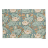 Water Lilies Lily Art Nouveau Natuur Kussensloop (Voorkant)