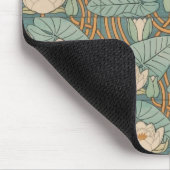 Water Lilies Lily Art Nouveau Natuur Muismat (Hoek)