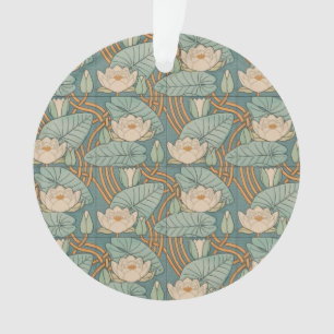 Water Lilies Lily Art Nouveau Natuur Ornament