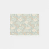 Water Lilies Lily Art Nouveau Natuur Post-it® Notes (Voorkant)